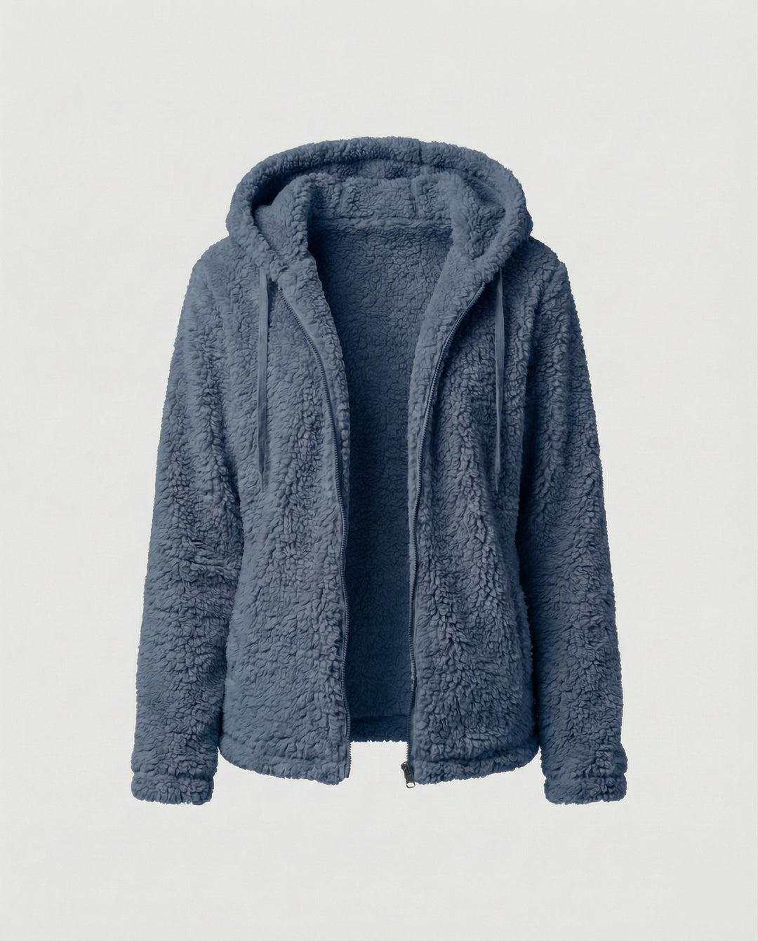 R&B | Teddy Fleecejacke Damen Lang