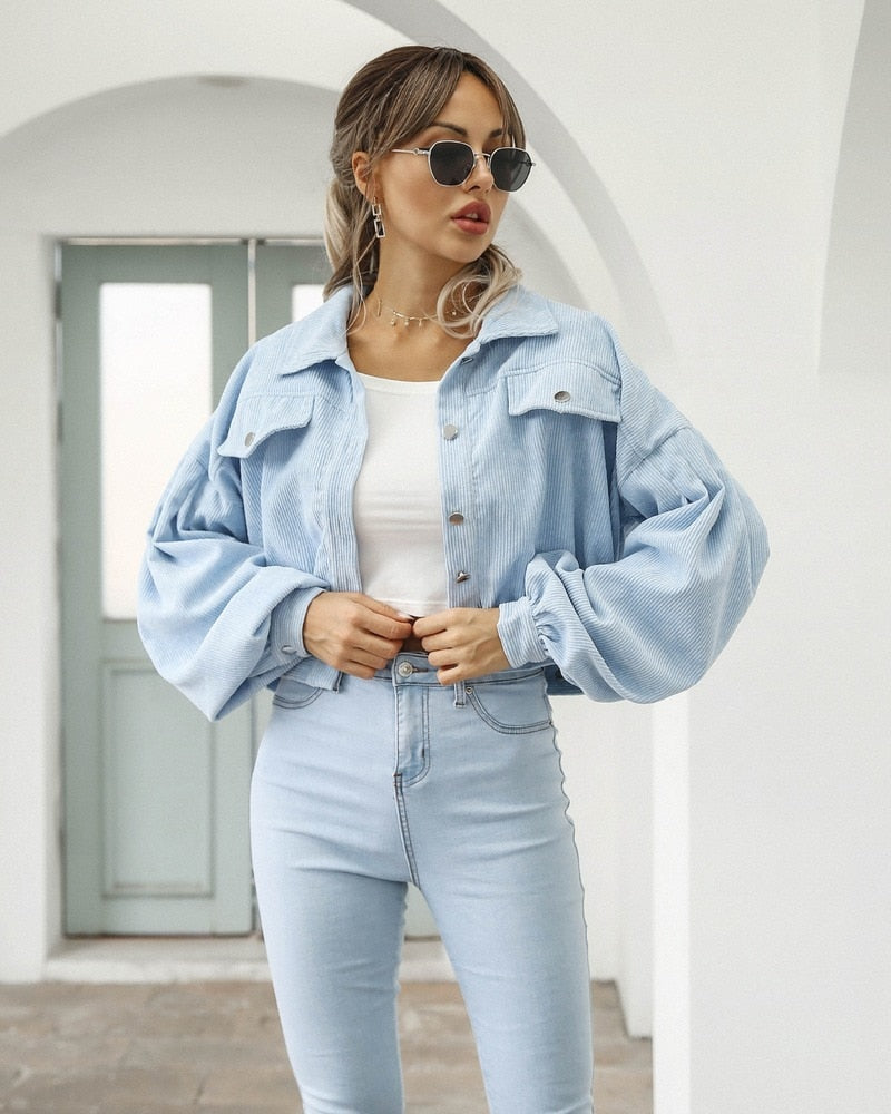 Heidi-Mode | Cord Kurzjacke