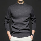 R&B | Klassischer Strickpullover Rundhals Zeitloses und Elegantes Aussehen