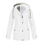 R&B | Wasserdichte Fleece-Hoodie-Jacke