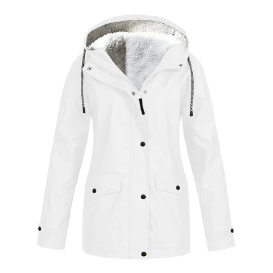 R&B | Wasserdichte Fleece-Hoodie-Jacke