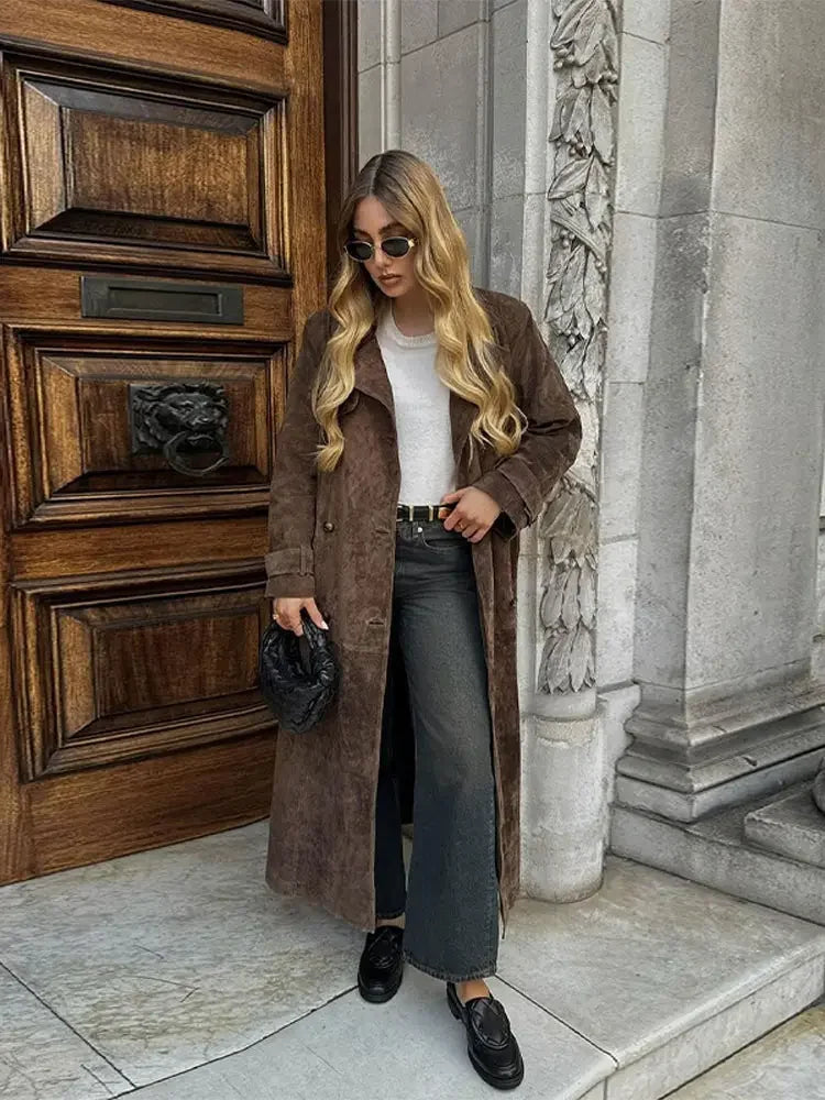 R&B | Faux Suede Winterjacke für Damen