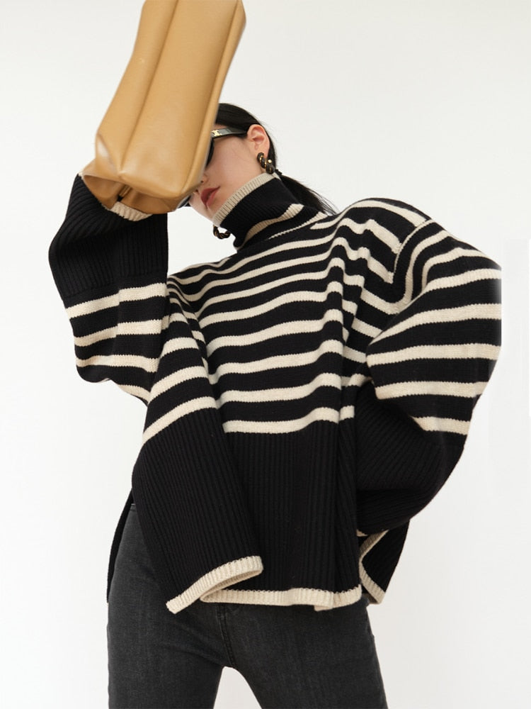 R&B | Gestreifter Pullover