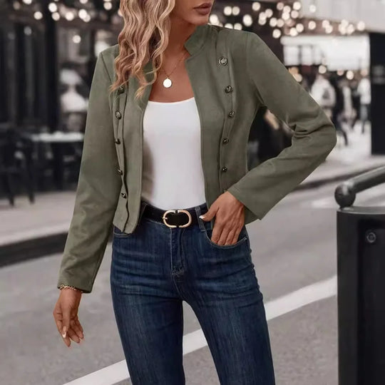 R&B | Samt Doppelreiher Jacket