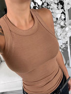 R&B | Klassisches Körpergefühl Damen Ripp-Tanktop