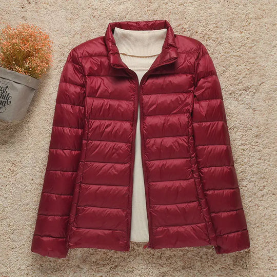 R&B | Winterjacke mit Reißverschluss und Kapuze und Langen Ärmeln - Winter