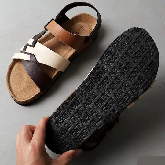 R&B | Orthopädische Premium Ledersandalen