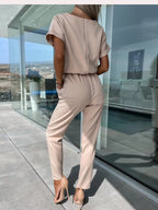 R&B | Elegante Festlicher Kurzarm Damen Overall für Sommer