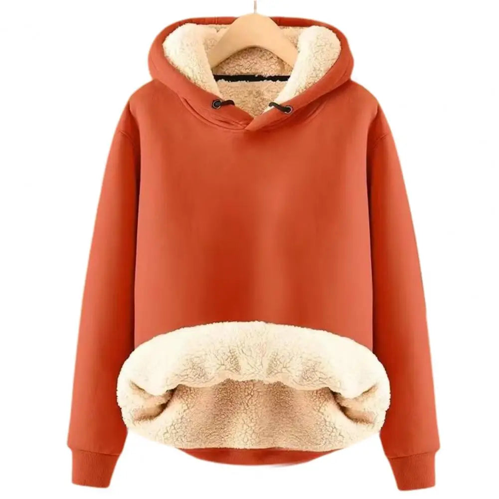R&B | Warmer Hoodie mit Fleece-futter Polyester und Sherpa Bequem und Trendy