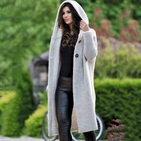R&B | Cardigan mit Kapuze Schöner Cardigan mit Stil
