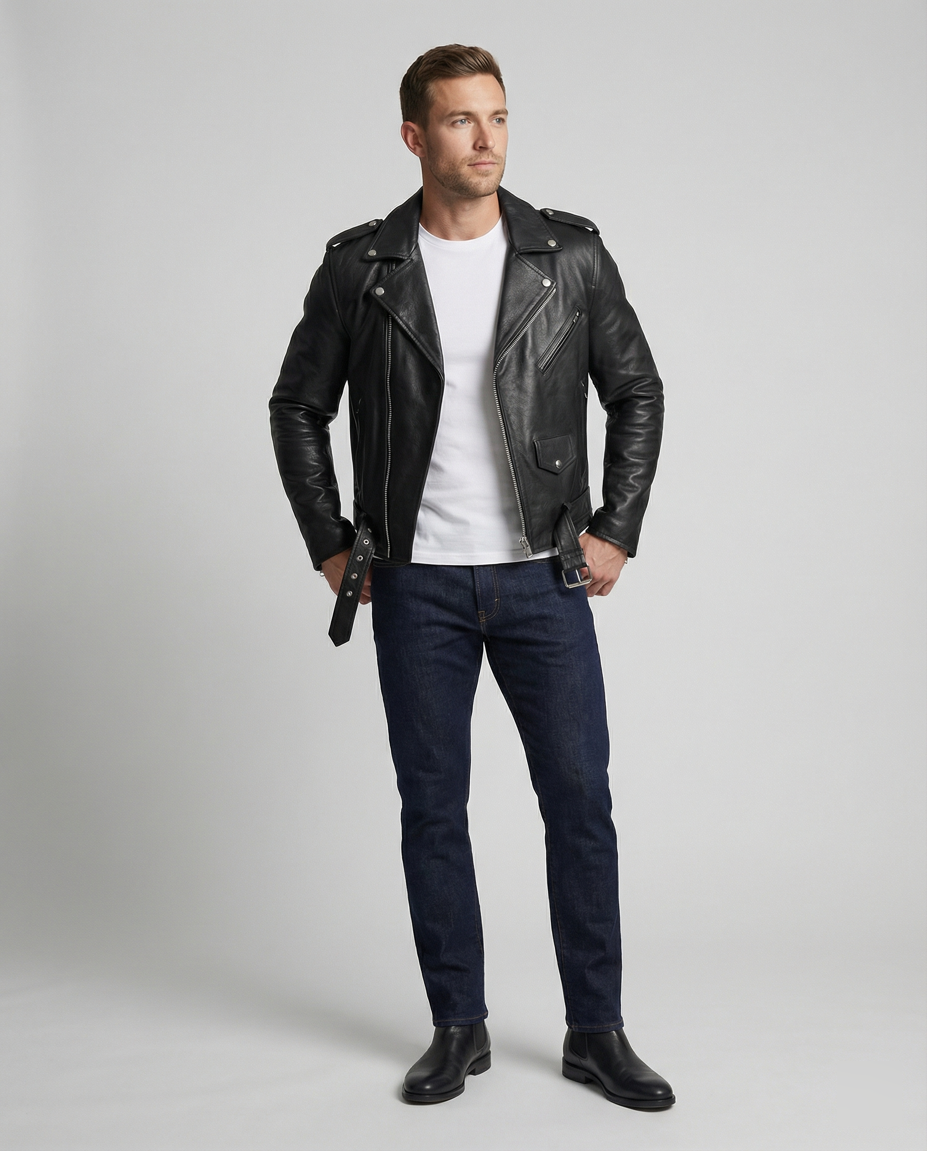 R&B | Lederjacke für Herren