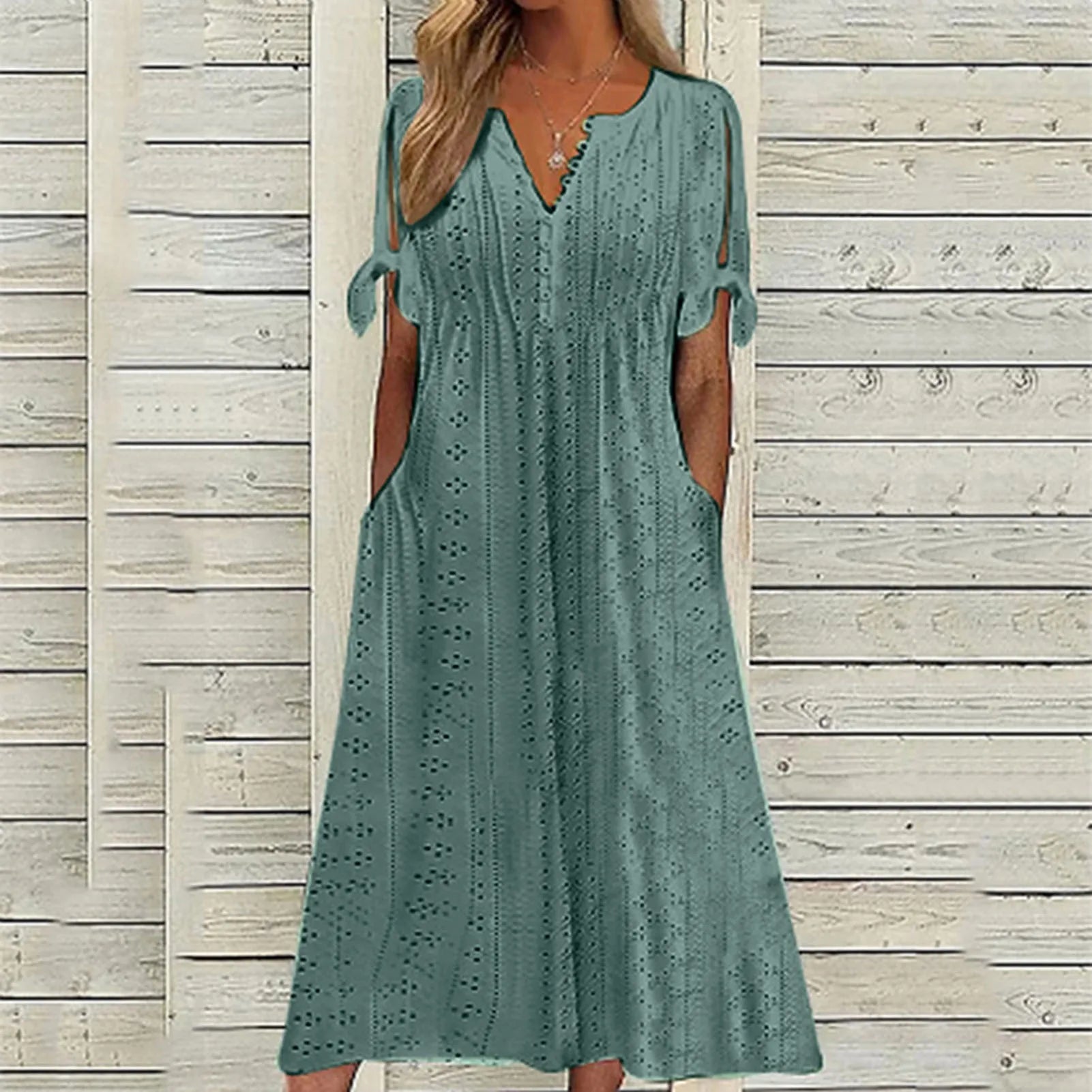Ösen-Sommerkleid - Lovie