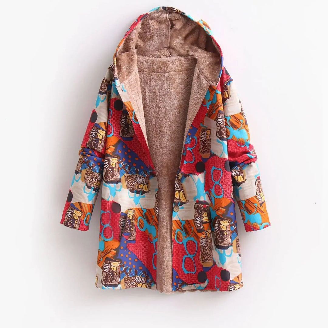 R&B | Fleecejacke für Damen - mit Kapuze