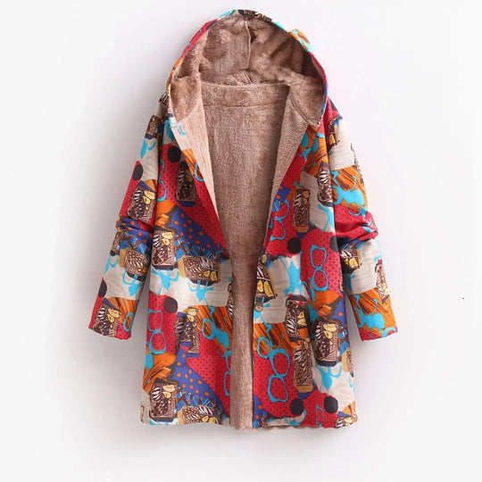 R&B | Fleecejacke für Damen - mit Kapuze
