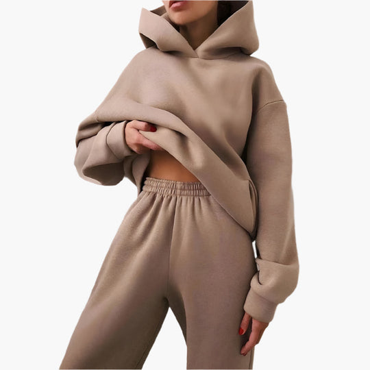 R&B | Oversize Lounge Set Kapuzenpullover und Jogginghose - Komfortabler Freizeitlook