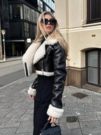R&B | Warme Kunstlederjacke