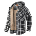 R&B | Warm kariert Hemdjacke