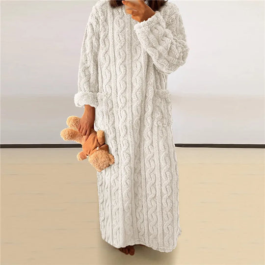 Fleece Teddy Kleid