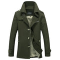 R&B | Stylischer langer Herbst-Trenchcoat für Herren