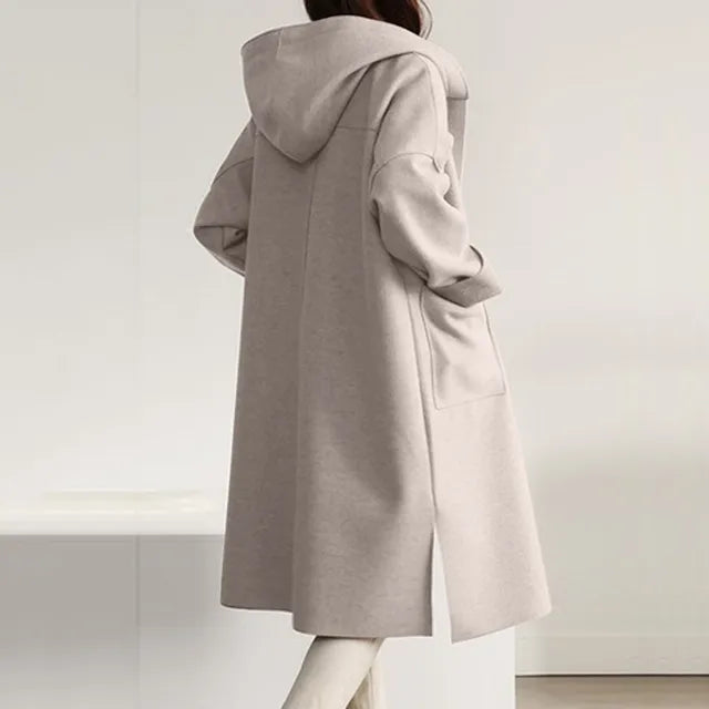R&B | Elegante Taubjacke mit Kapuze