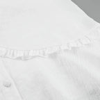 R&B | Weiße Sommerkleid mit Schnürung
