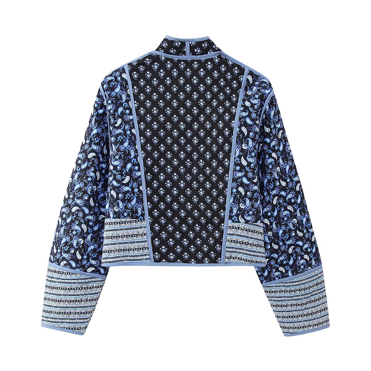 R&B | Damenjacke mit Blumenmuster