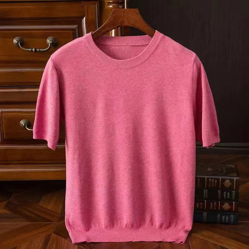 R&B | Eleganter Kurzarm T-Shirt