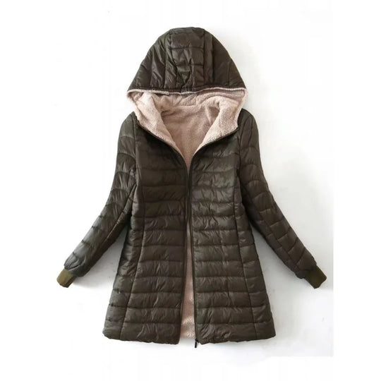 R&B | Winter Fleece Jacke mit Kapuze