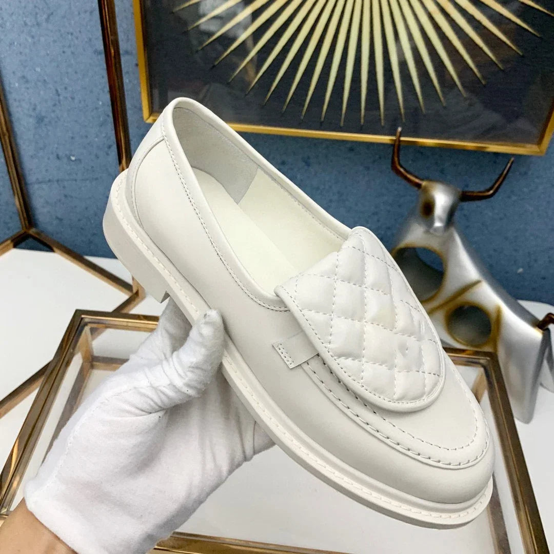 Retro-Leder Schuhe R&B