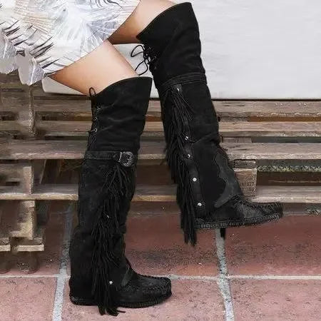 R&B | Damenstiefel kniehoch