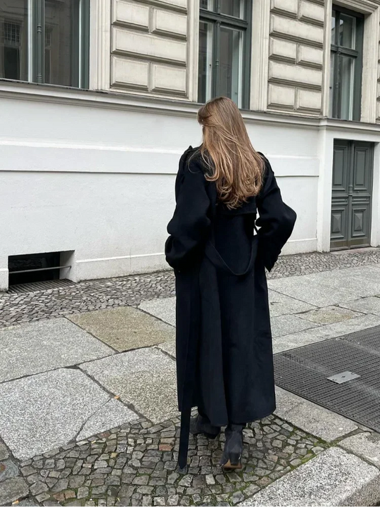 R&B | Übergroßer Wollmantel