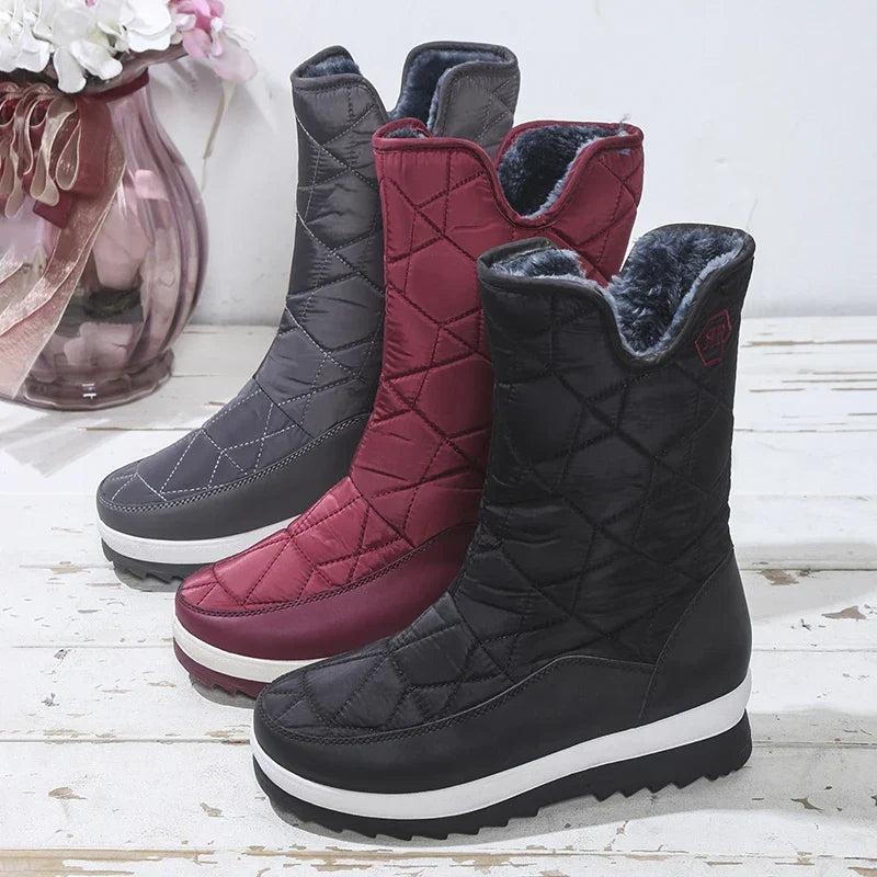 R&B | Wasserdichte Winter-Mittelstiefel Schneestiefel