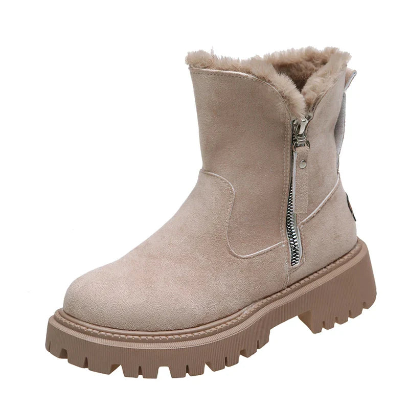 Maggie Wildleder Winterstiefel | Warm & Vielseitig R&B