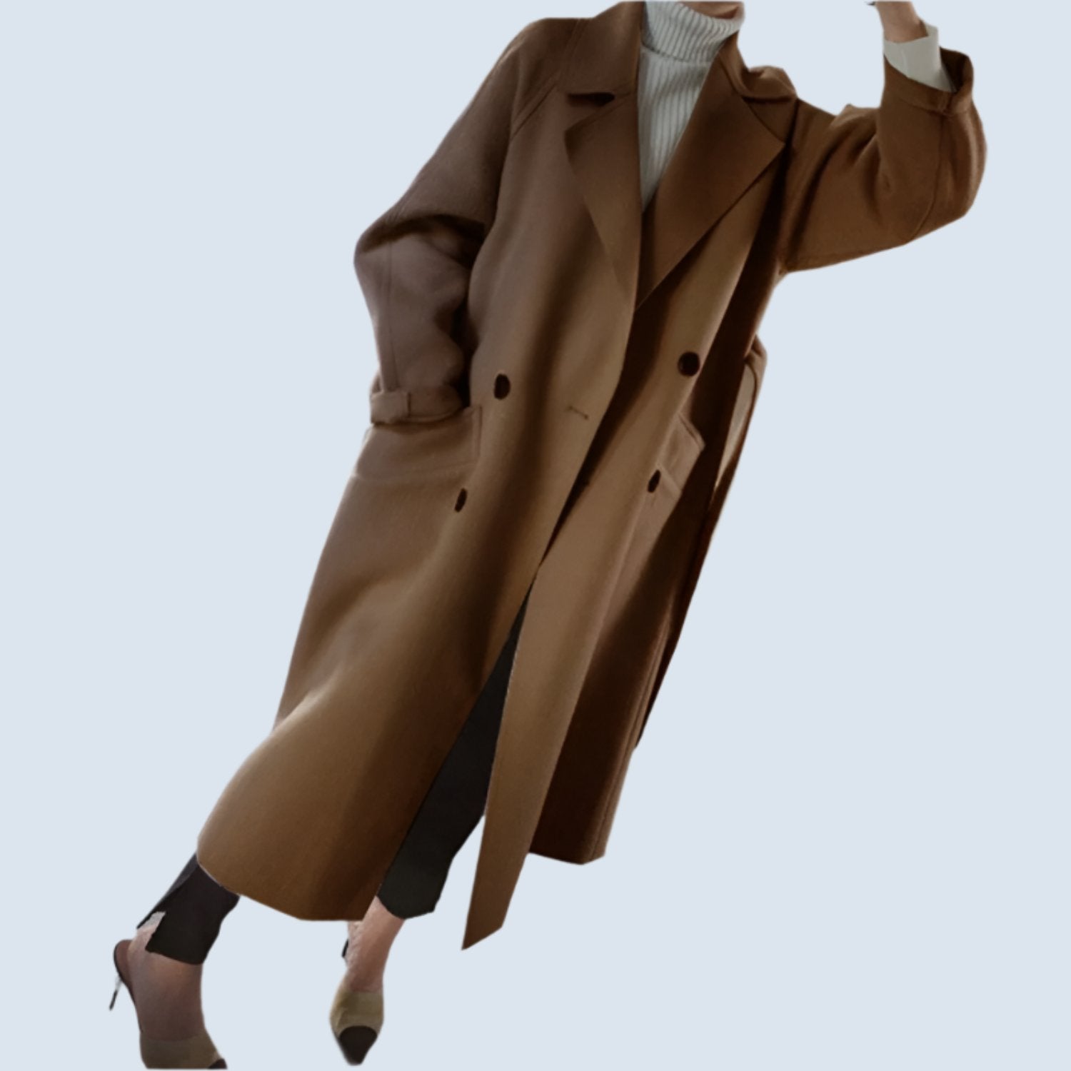 R&B | Trenchcoat Klassischer Maßschnitt Ideal für Herbst/Winter