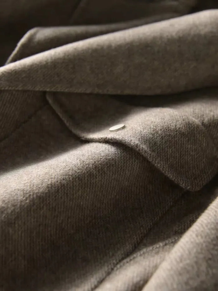 R&B | Klassische Wolljacke mit Klappe