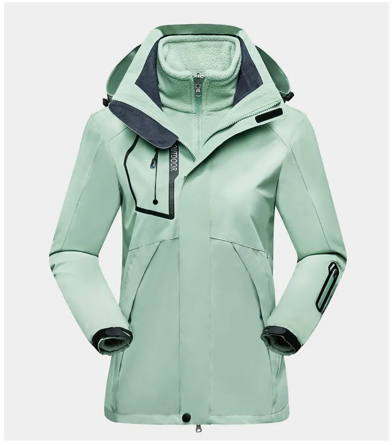 R&B | 3-In-1 Outdoor Schutzjacke für Frauen