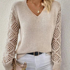 R&B | Couture V-Ausschnitt Pullover