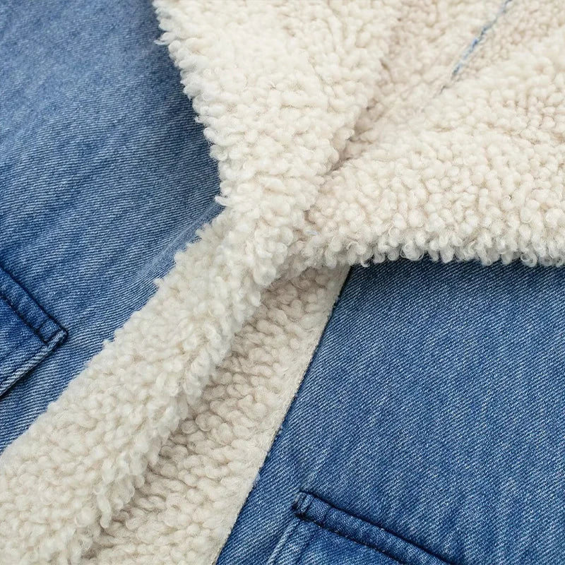 R&B | Winter Jeansjacke Casual & Trendy