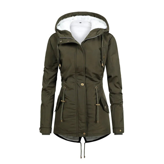 R&B | Winddichte Mittellange Kapuzenjacke
