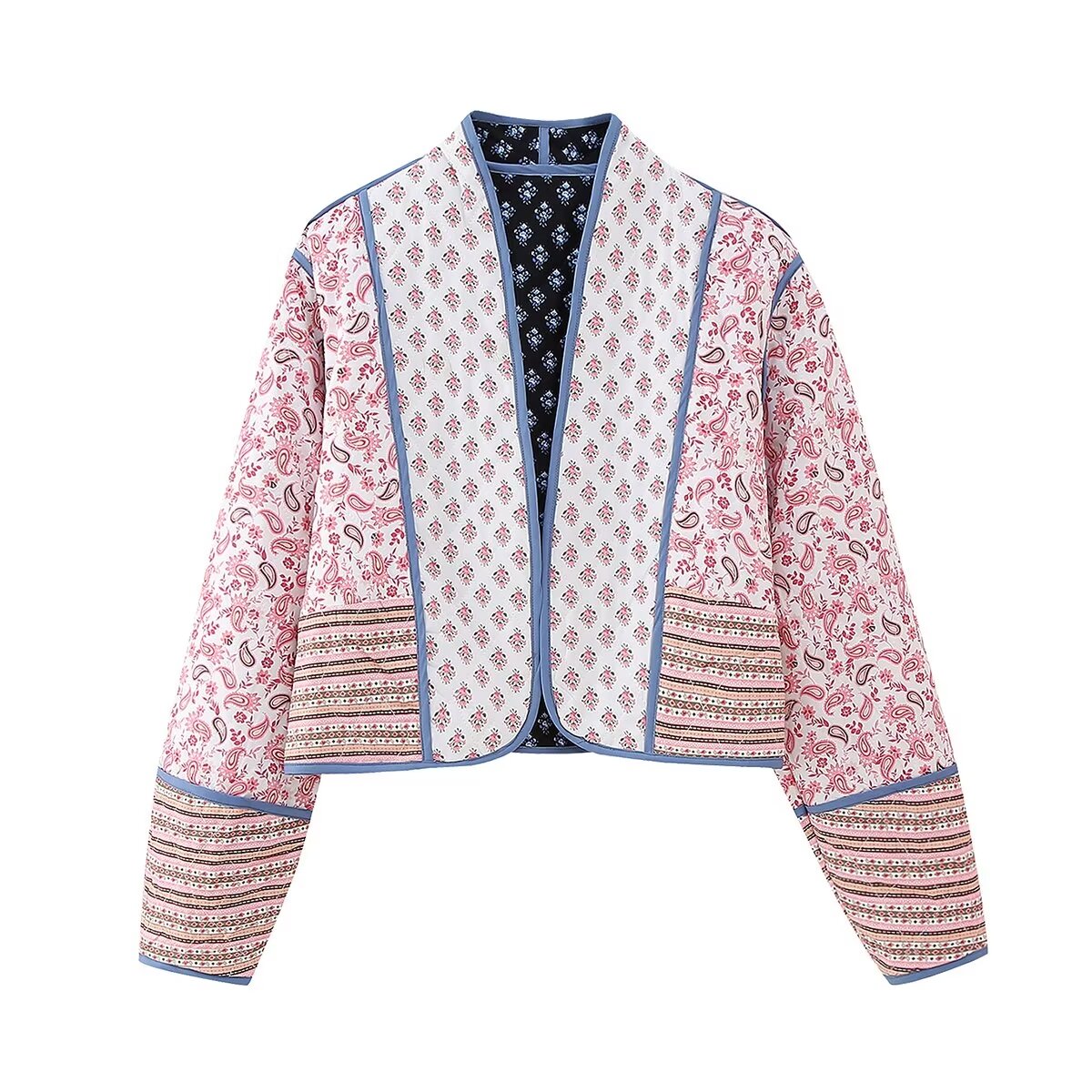 R&B | Damenjacke mit Blumenmuster