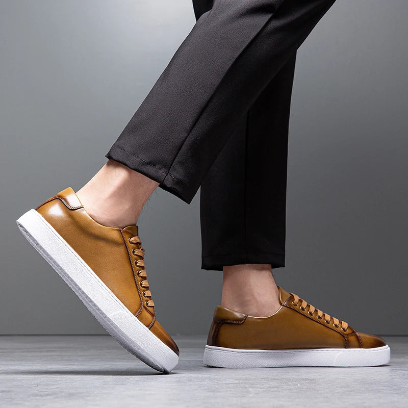 R&B | Leren Herren Sneaker