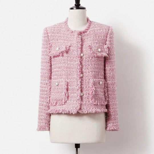 R&B | Jacke Aus Größem Tweed Herbst/Winter Socialite Quastendesign