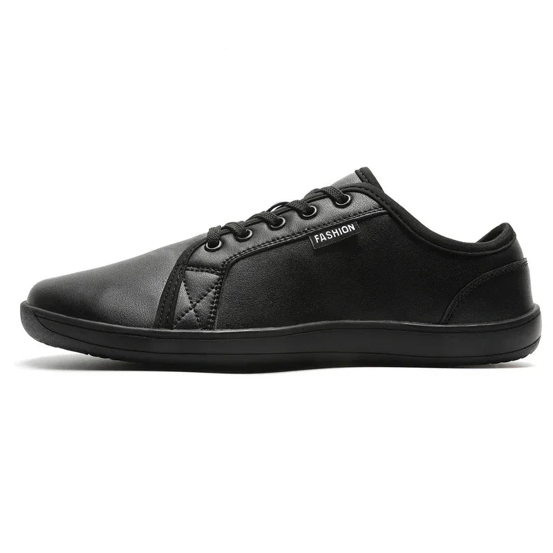 R&B | Minimalistische Leder Barfußlaufschuhe