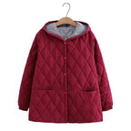 R&B | Übergrößen Winterjacke aus Baumwolle für Damen