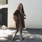 R&B | Übergroßer Wollmischung Trenchcoat