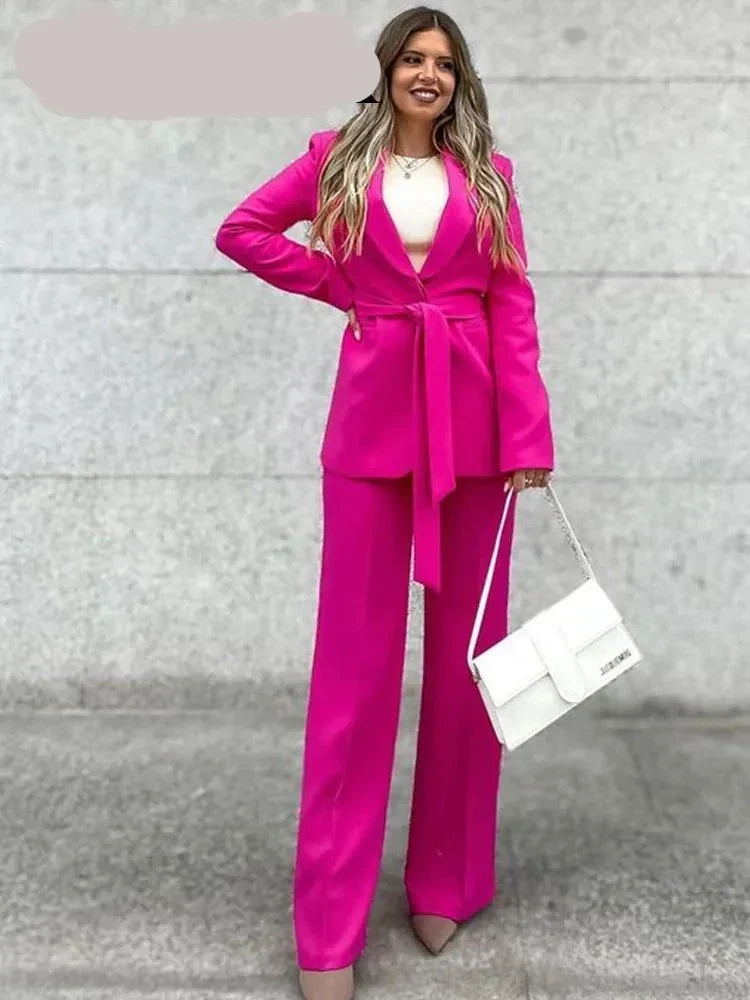 R&B | Stilvolle Blazer Set Für Damen | Blazer+Hose