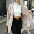 R&B | Knopflose Plüschjacke