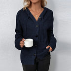 R&B | Strickjacke mit Kapuze