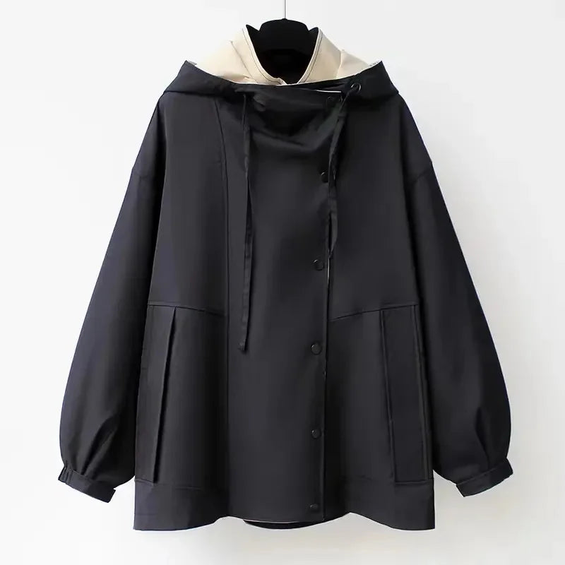 R&B | Oversized Revers-Wind-Trenchcoat