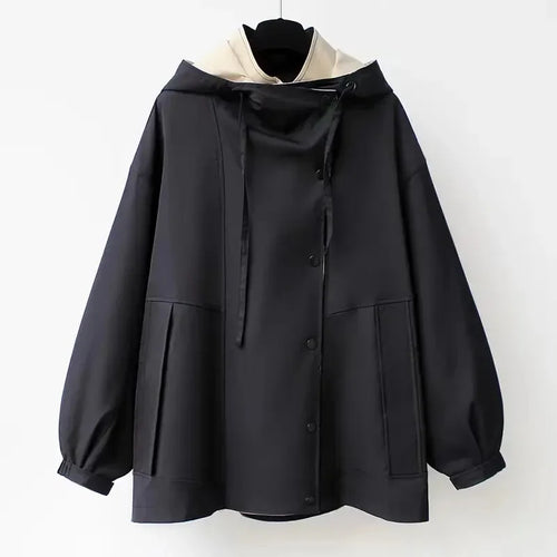R&B | Oversized Revers-Wind-Trenchcoat